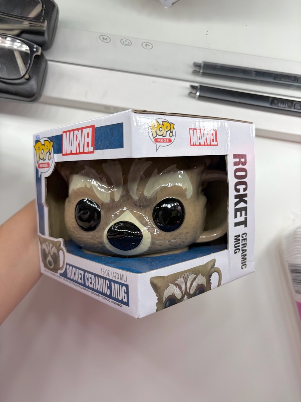 Funko Pop! Mugs Marvel Guardians Of The Galaxy Rocket Mug